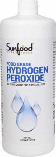 Sunfood Food Grade Hydrogen Peroxide Perspective: front