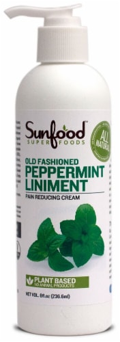 Sunfood Organic Old Fashioned Peppermint Liniment Perspective: front