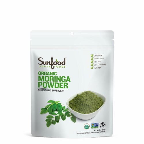 Sunfood Organic Moringa Powder Perspective: front