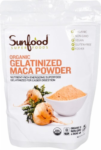 Maca (Gelatinised) Capsules 500 mg Organic