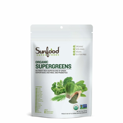Sunfood™ Organic Supergreens Perspective: front