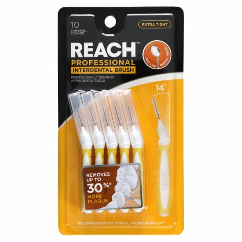 Reach Extra Tight Professional Interdental Brush 10 Brushes