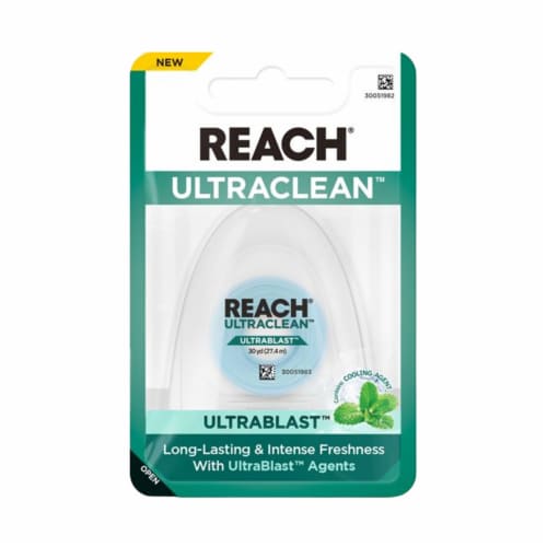Reach Ultraclean Ultra Blast Dental Floss Perspective: front