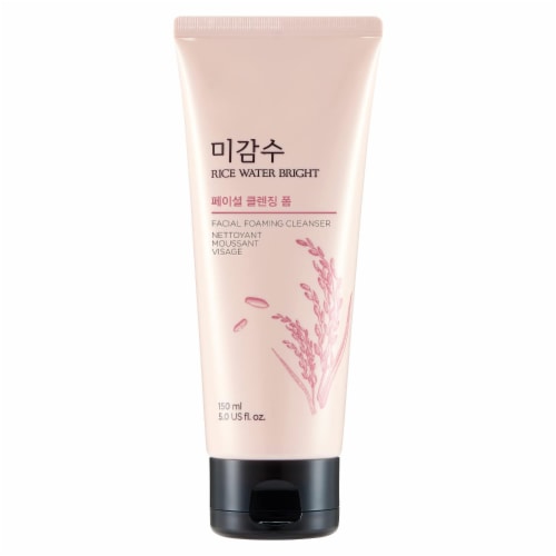 The Face Shop Rice Water Light Cleansing Foam Perspective: front