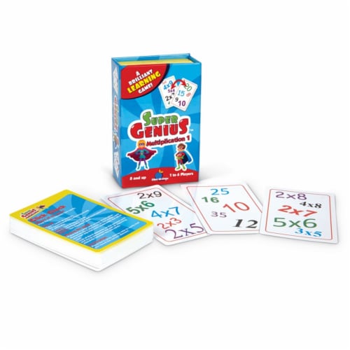 Blue Orange Super Genius™ Multiplication 1 Card Game, 1 ct - Kroger