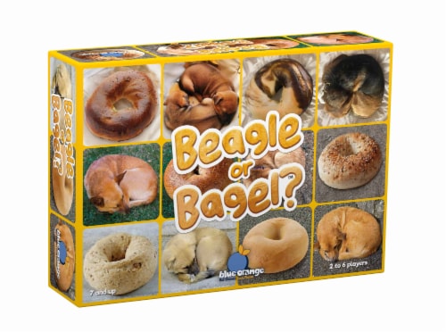 Blue Orange Beagle or Bagel? Game Perspective: front
