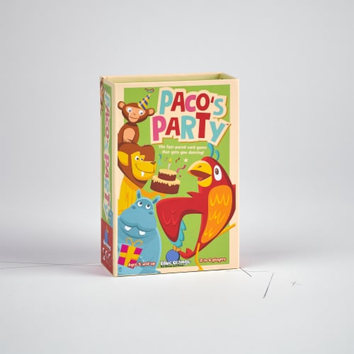 Blue Orange Paco's Party™ Card Game Perspective: front