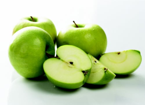 Granny Smith Organic Apples Perspective: front