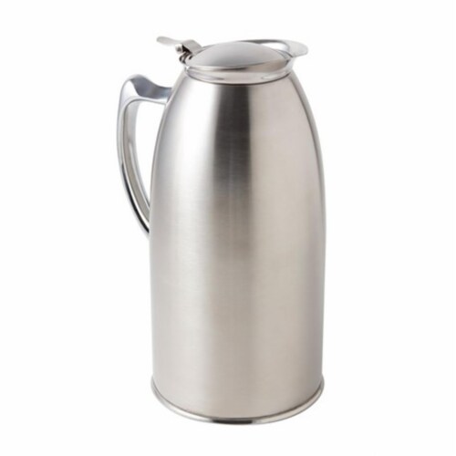 Bon Chef 4053S 64 oz Stainless Steel Insulated Server Satin Perspective: front