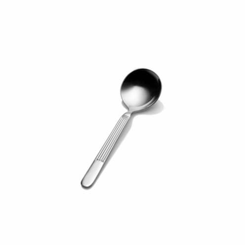 Bon Chef SBS3601 5.69 in. Apollo Bouillon Teaspoon, Pack of 12 Perspective: front