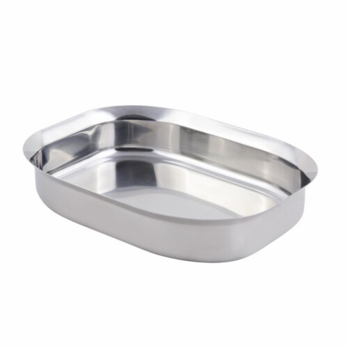 Bon Chef 60004FP 15 x 11 x 2.75 in. Food Pan, 7 quart Perspective: front