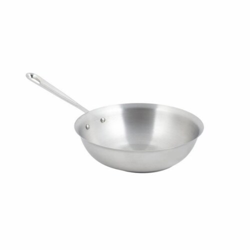 Bon Chef 60005 10.37 in. dia. Cucina Stir Fry Pan & Induction Bottom, 2.5 quart Perspective: front