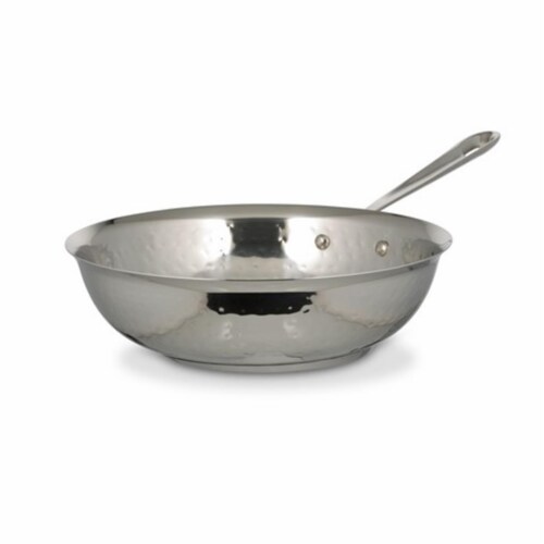 Bon Chef 10.37 in. Cucina Stir Fry Pan Hammer, 2.5 quart Perspective: front
