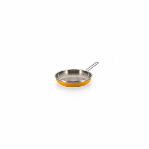 Bon Chef Yellow 10.12 x 1.87 in.Classic Country French Collection Saute 1 quart Pan Perspective: front