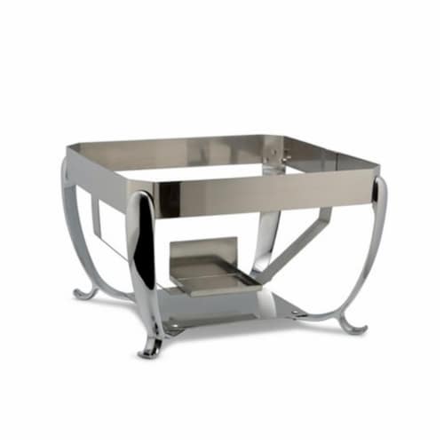 Bon Chef 20311ST 0.66 Size Stand Only for Rectangular Induction Chafer, 15 x 14.37 x 9.75 in. Perspective: front