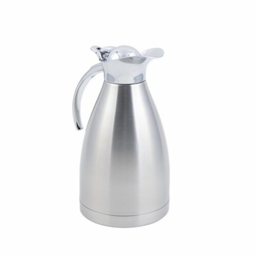 Bon Chef 4056S 48 oz Stainless Steel Insulated Server with Satin Perspective: front