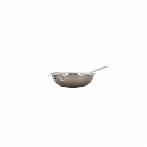 Bon Chef 60005TAUPE 10 in. Hotstone Taupe Cucina Stir Fry Pan - Induction Bottom Perspective: front