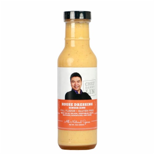 Chef Danny Lin House Dressing Ginger Zing Perspective: front
