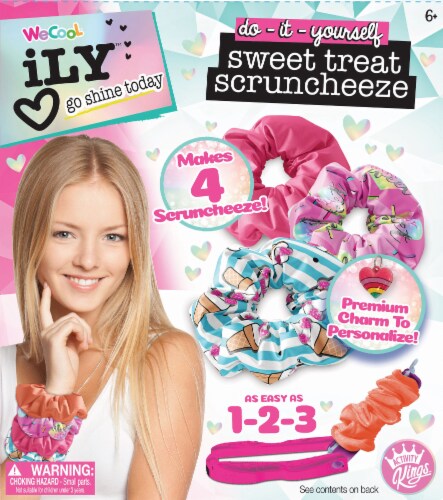 Wecool Do-It-Yourself Sweet Treat Scruncheeze Perspective: front
