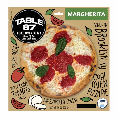 Table 87 Margherita Pizza Perspective: front