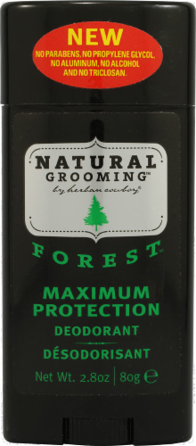 Herban Cowboy Natural Grooming Forest Deodorant Perspective: front
