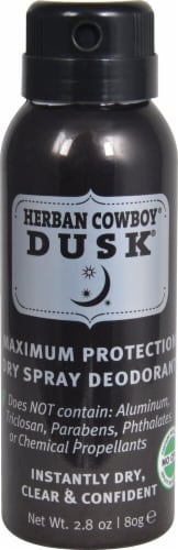 Herban Cowboy Dry Spray Deodorant Dusk, 2.8 oz - Kroger