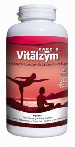 World Nutrition  VitalzymCardio™ Perspective: front