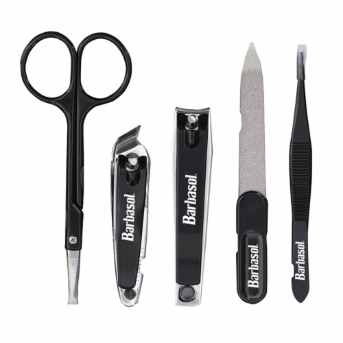 Barbasol CBG1-1001-BLK 6-Piece Nail Grooming Kit Perspective: front