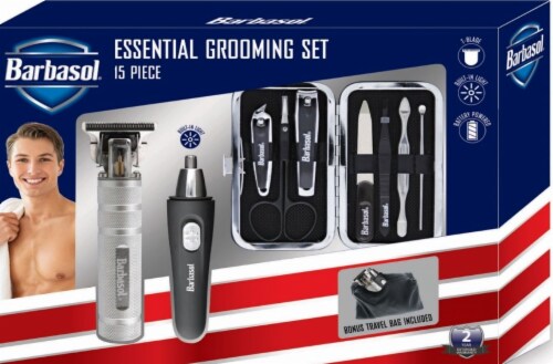 Barbasol Essential Grooming Set Perspective: front
