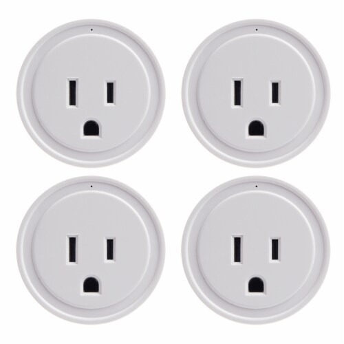 Energizer Connect Eix3-1003-pp4 15-Amp Smart Wi-Fi Plugs (4 Pack)