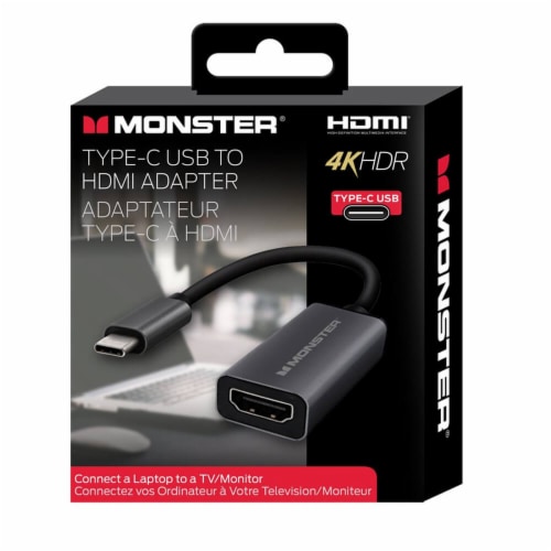 MHV12004US Essentials USB-C to HDMI Adapter, 1 - Fred