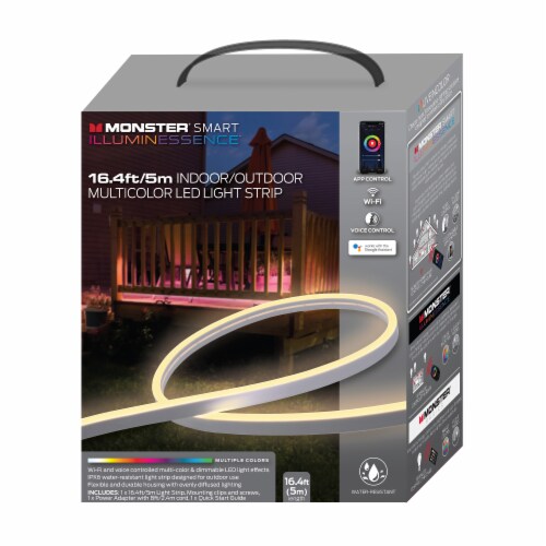 Monster® Smart Illuminessence™ Multi-Color LED Light Strip Perspective: front
