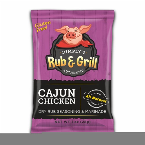 Dimply's Rub & Grill Cajun Chicken Perspective: front