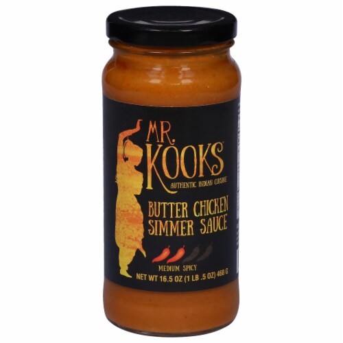 Mr. Kook's® Butter Chicken Simmer Sauce Perspective: front