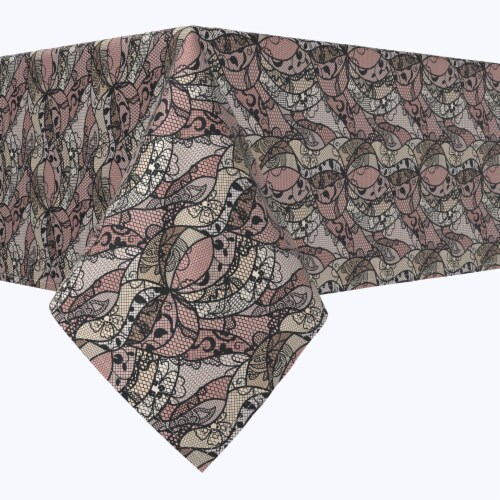 Square Tablecloth, 100% Polyester, 70x70 , Art Deco Lace, 70 x 70 - Kroger