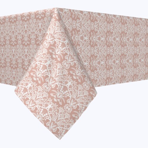 Square Tablecloth, 100% Polyester, 54x54 , Retro Patterned Lace, 54 x ...