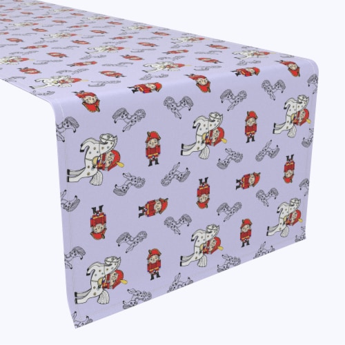 Table Runner, 100% Polyester, 14x108", Nutcracker Fairy Tale Perspective: front