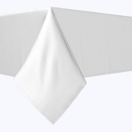 Square Tablecloth, 100% Polyester, 90x90", Small Stripes, Navy, 1 ...