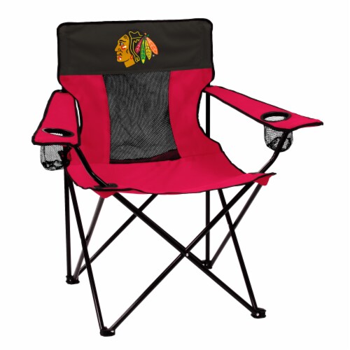 Chicago Blackhawks Elite Chair Perspective: front