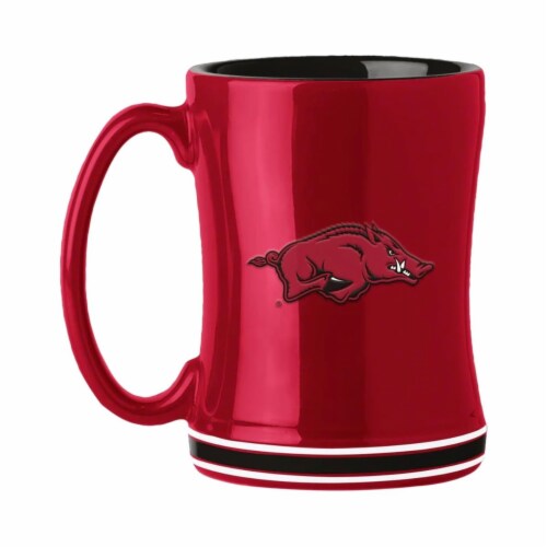 Classic Impressions Arkansas Ceramic Relief Mug Perspective: front