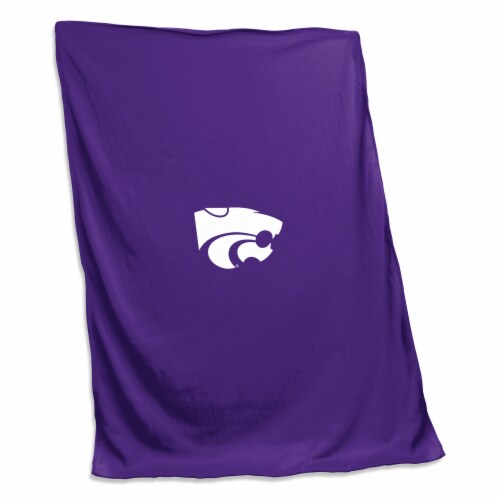 kansas State Sweatshirt Blanket Perspective: front
