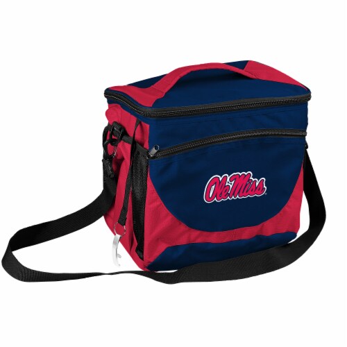 Ole Miss 24-Can Cooler Perspective: front