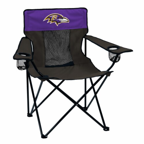 Baltimore Ravens Elite Chair Perspective: front