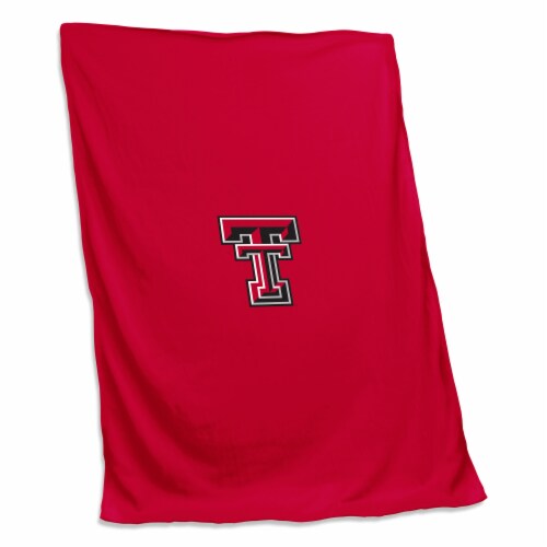 Texas Tech Sweatshirt Blanket Perspective: front