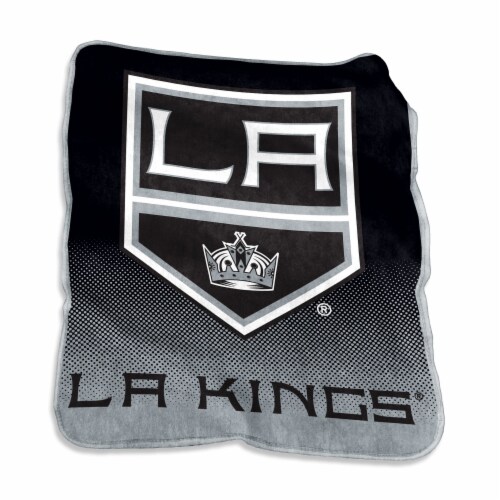 Los Angeles Kings Raschel Throw Blanket Perspective: front