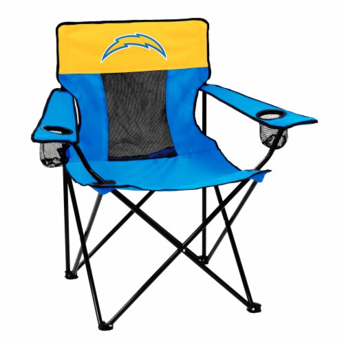 LA Chargers Classic Mark Elite Chair Perspective: front
