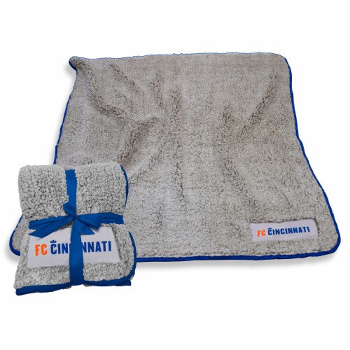 FC Cincinnati Frosty Fleece Blanket Perspective: front