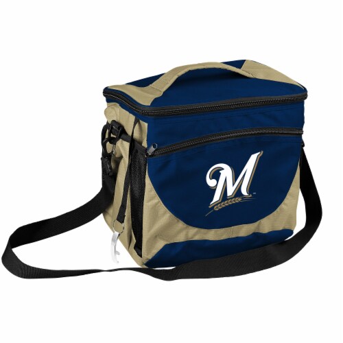 Milwaukee Brewers 24-Can Cooler Perspective: front
