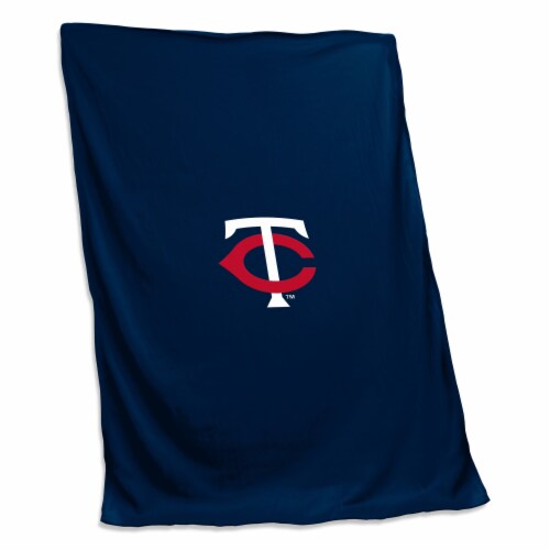 Minnesota Twins Sweatshirt Blanket Perspective: front