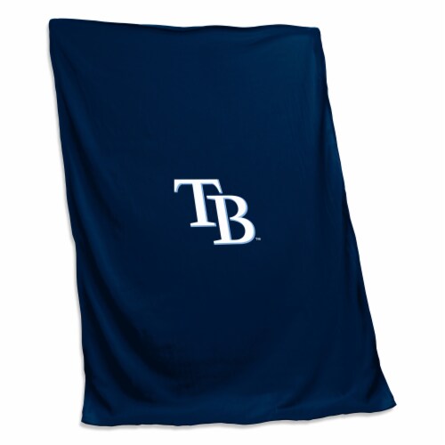 Tampa Bay Rays Sweatshirt Blanket Perspective: front